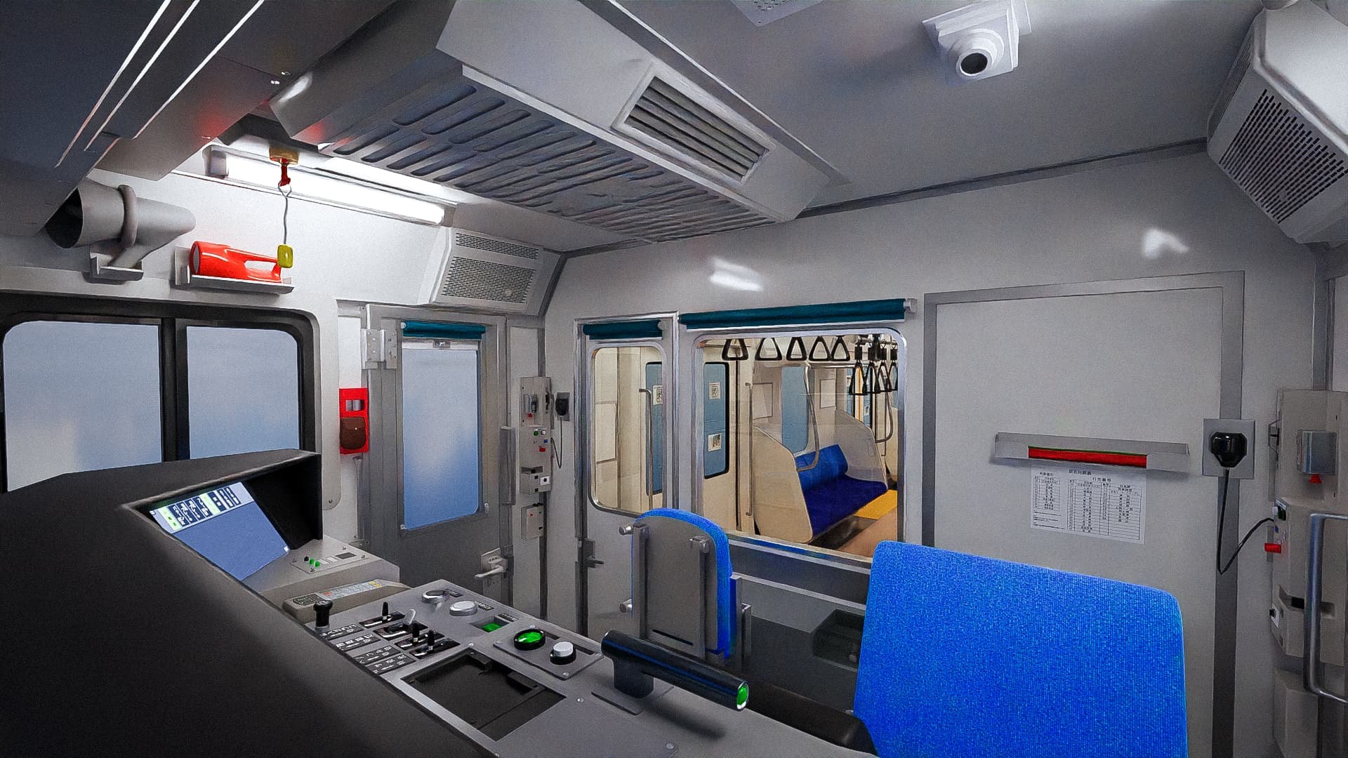 Rigged Train Japanese Locomotive Detailed Interior Exterior Keihin ...