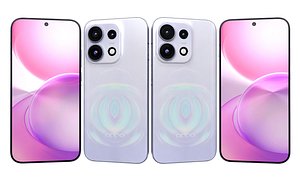 Oppo Reno16 China Violet 3D model