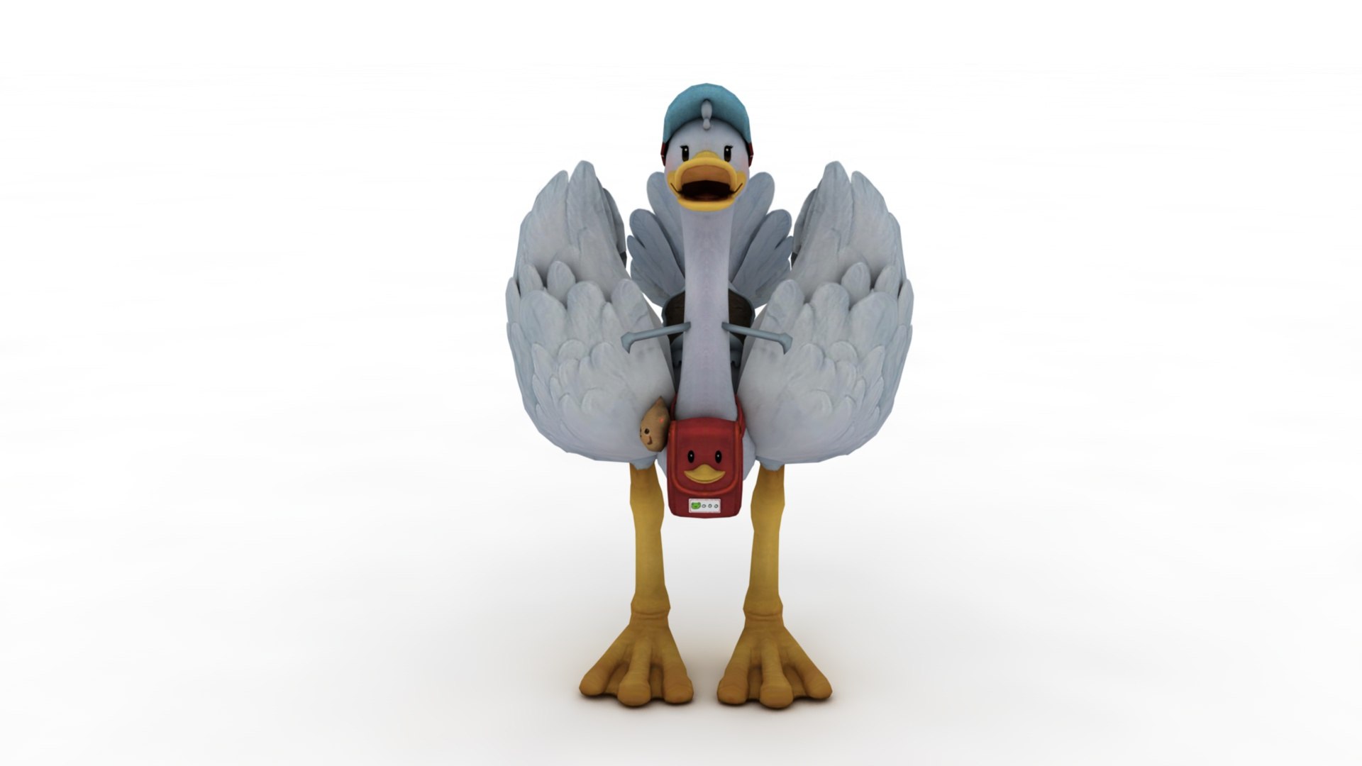Funny  Cartoon Ostrich 3D model https://p.turbosquid.com/ts-thumb/9J/bXr7W6/9M/dfs0005/jpg/1669567695/1920x1080/fit_q87/f1013dc6c46ee3f3757703bbc0cbb97ff1358018/dfs0005.jpg