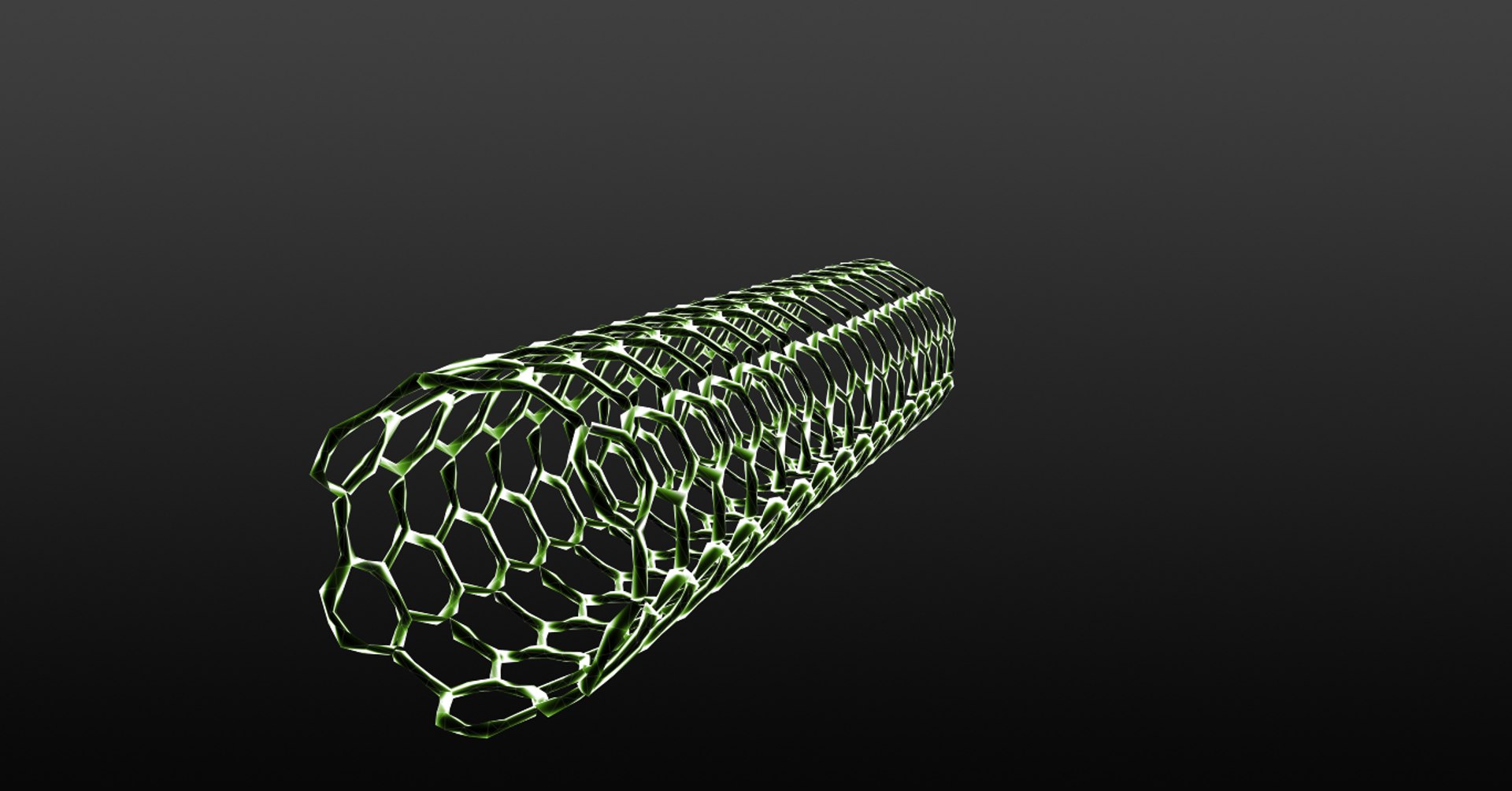 3d Model Carbon Nanotubes