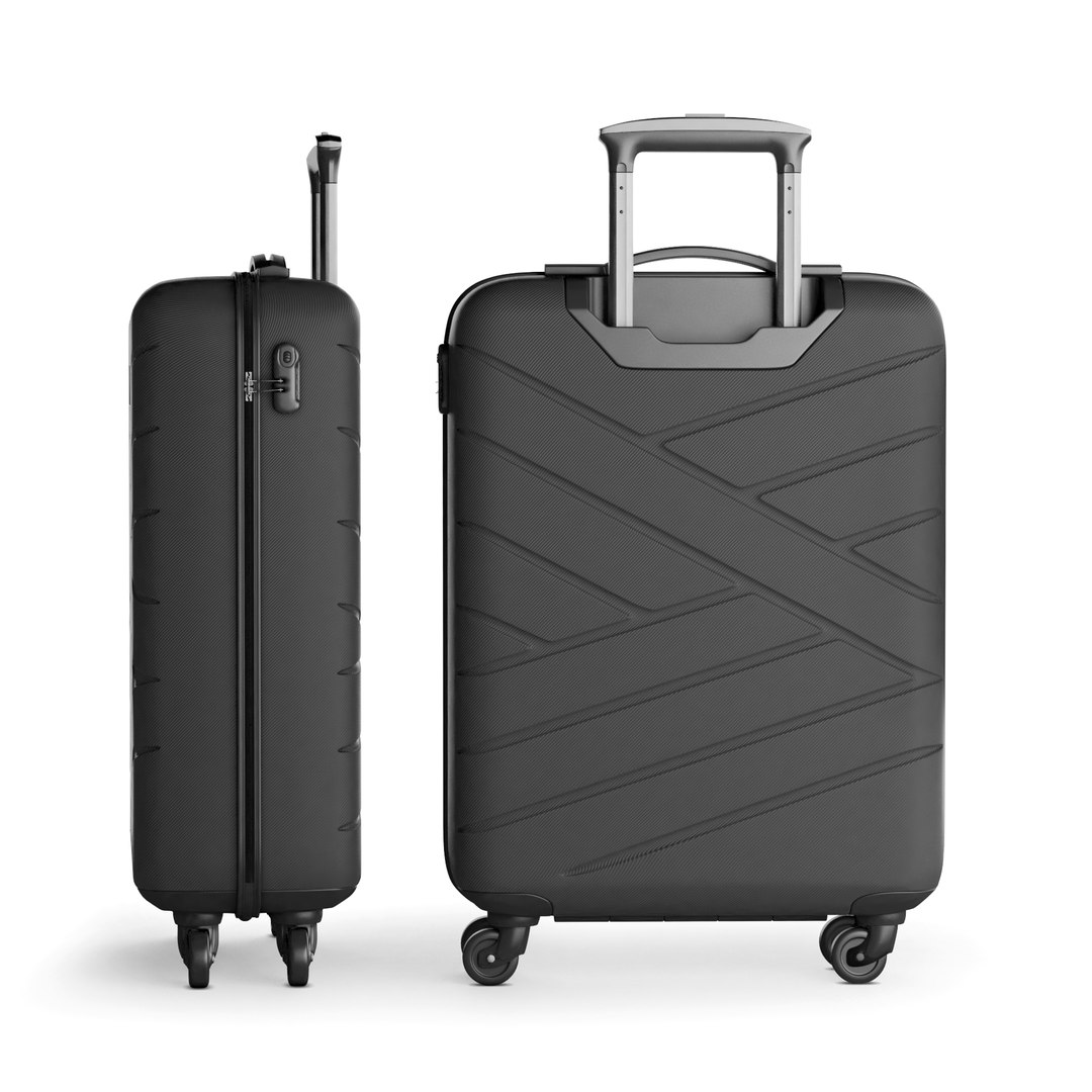WITTCHEN LARGE SUITCASE WITH LUGGAGE TAG FROM ABS - Trolley - beige