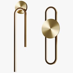 3D Vakker Allen and Krysta wall lamps