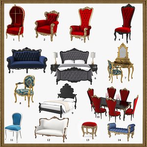 Fabulous Baroque's Funiture