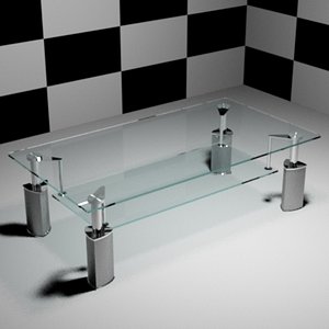 glass table max