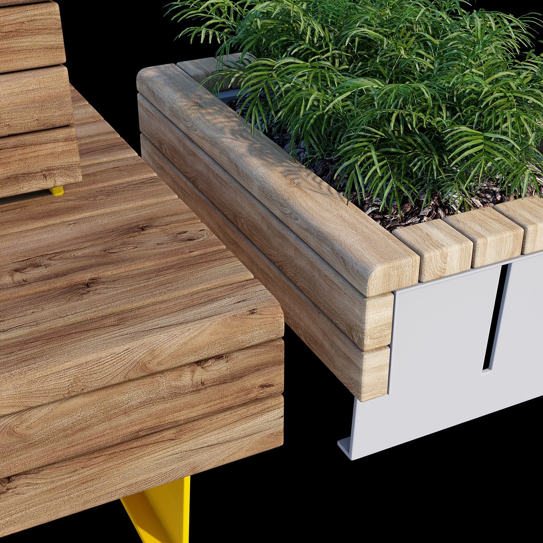 Flea Bench 3D Model - TurboSquid 2411691