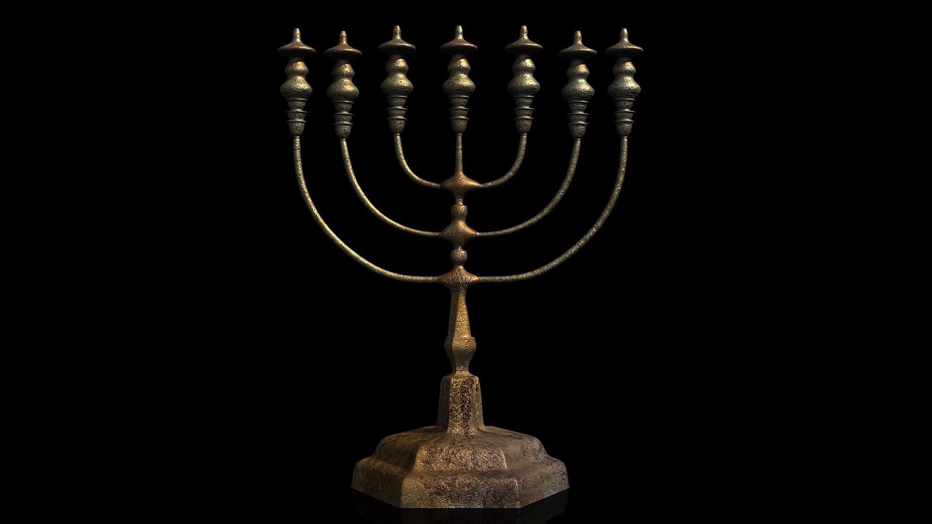 3D hannukah menorah https://p.turbosquid.com/ts-thumb/9J/usCMy6/ql/menorahart/jpg/1682680504/1920x1080/fit_q87/555e95d83b4e4f505cad5cf535c761f7ad65c122/menorahart.jpg