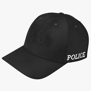 3D Police Baseball Cap