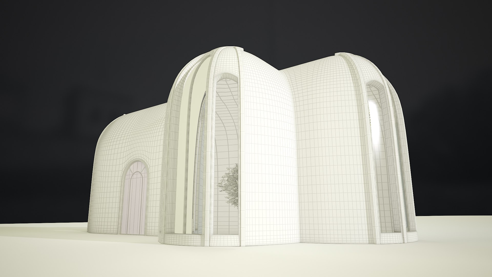 3D Hall Scene - TurboSquid 2164076