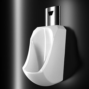 3D model urinal toilet wc