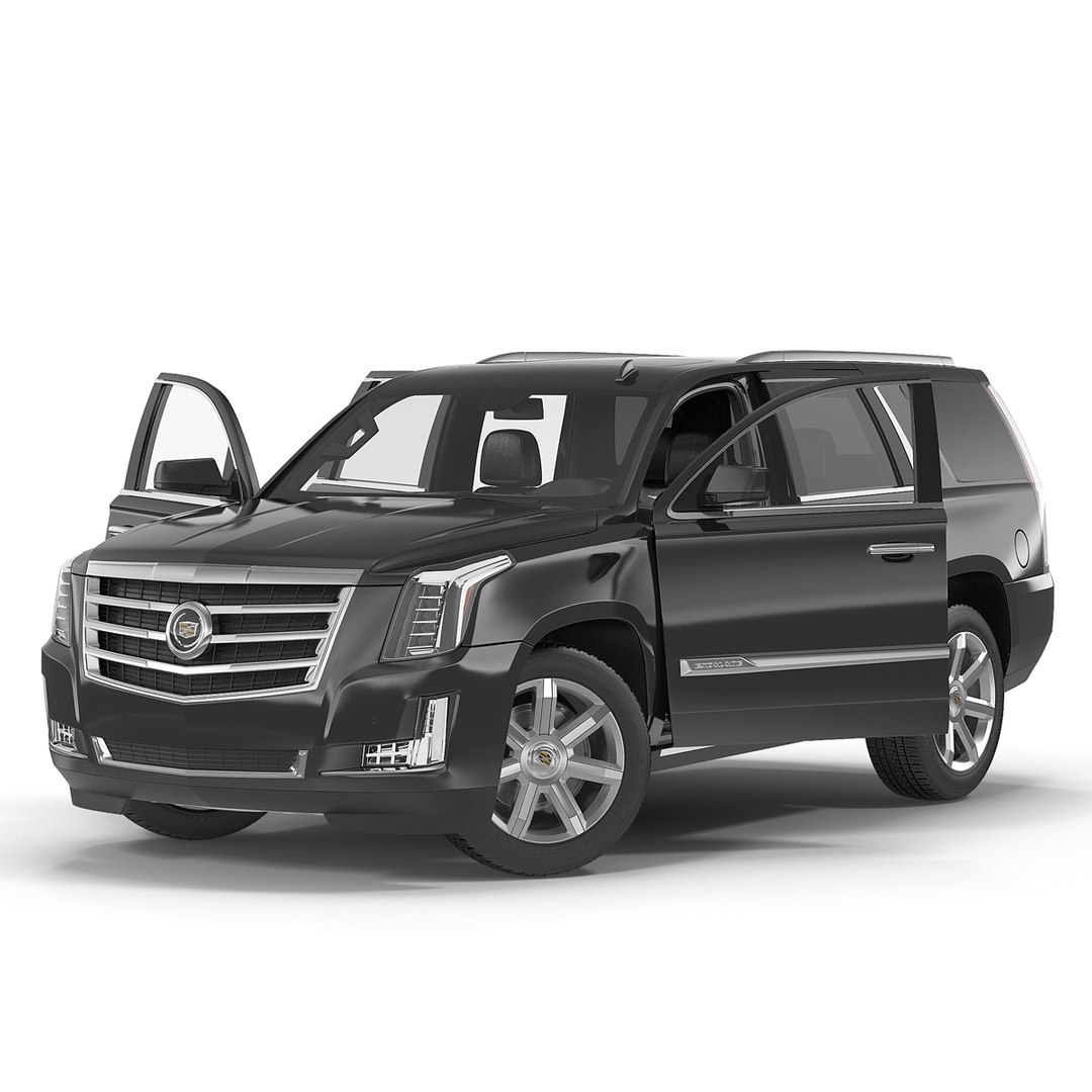Cadillac Escalade 2015 Rigged 3D model preview