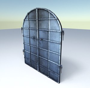 old basement door 3d 3ds