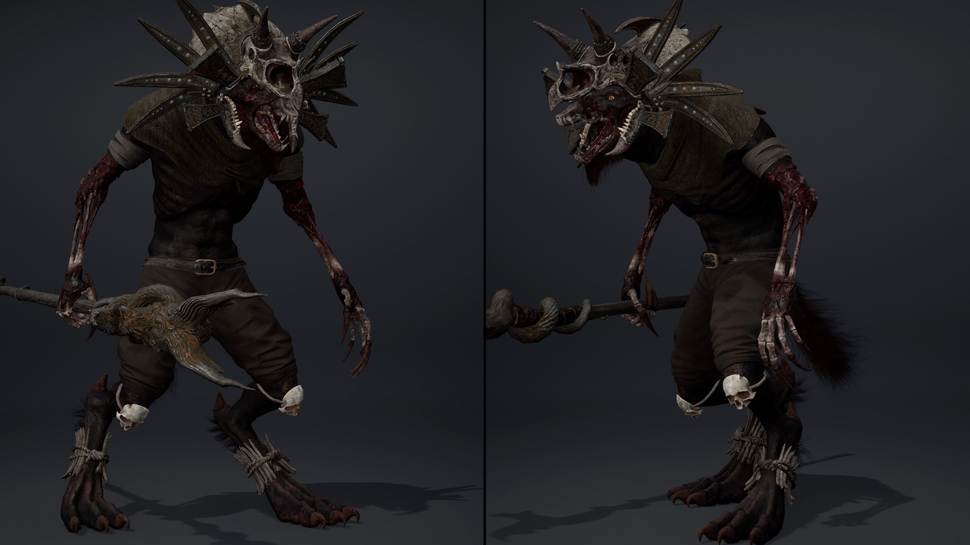 Shadow Mage Damaged 3D Model - TurboSquid 2320979