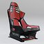 Asiento Racing RECARO Podium Rojo-Negro