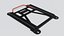 Asiento Racing RECARO Podium Rojo-Negro