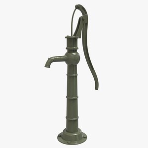 3D model Vintage Water Pump