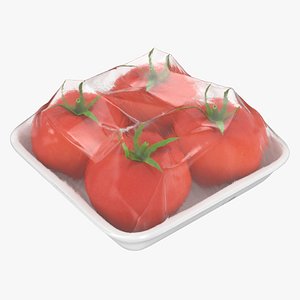 Tomatoes Packaging 2 3D