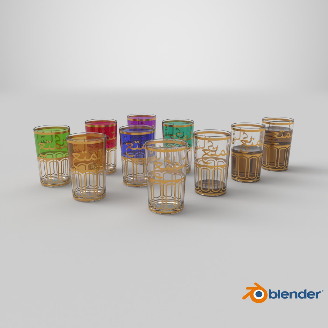 Modern colored Moroccan tea glasses model https://p.turbosquid.com/ts-thumb/9K/LGazgZ/J1/stemcell_blender_cycles_render/png/1749124753/1920x1080/fit_q87/a9113edf9851e69114f0789c903ddec59b56b723/stemcell_blender_cycles_render.jpg