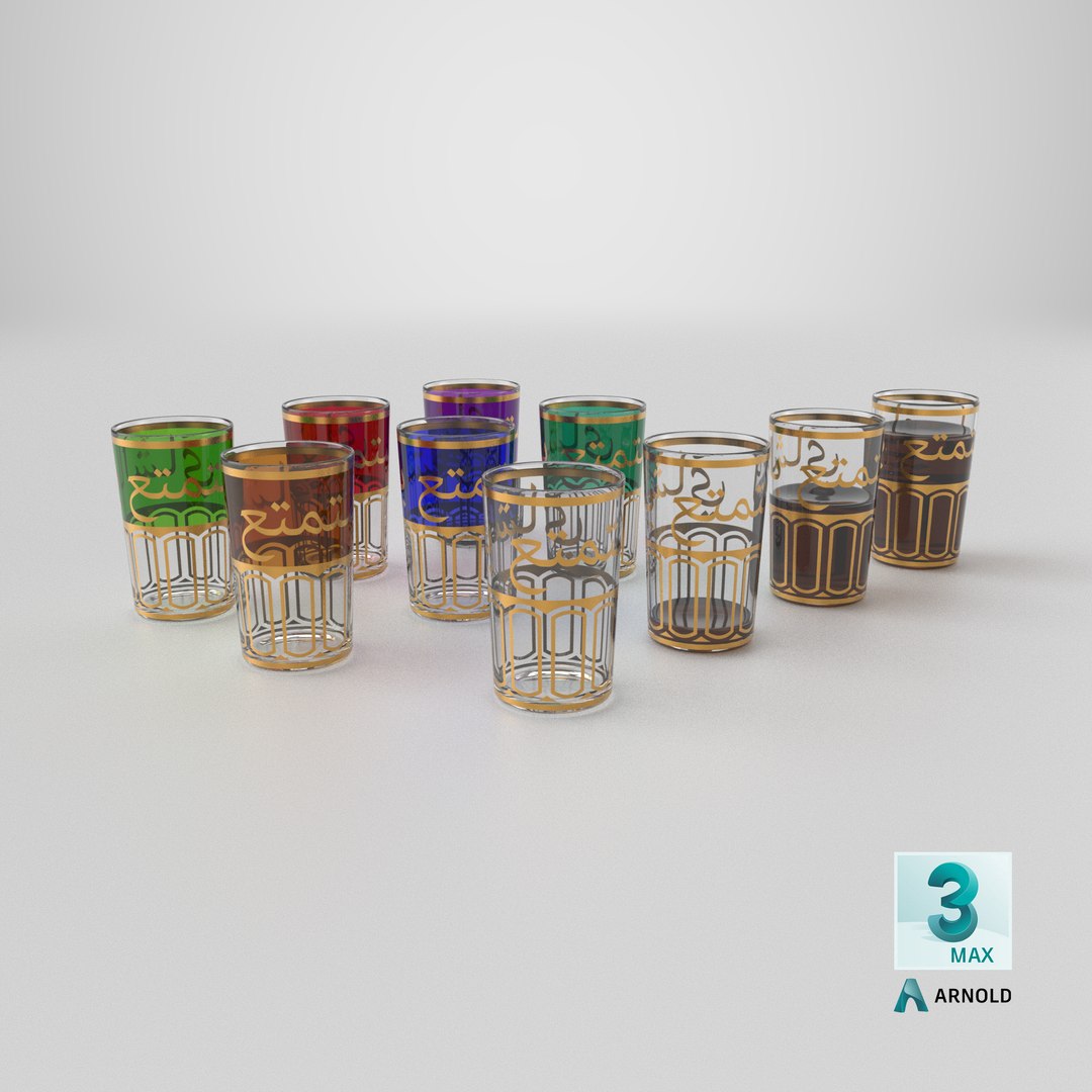 Modern colored Moroccan tea glasses model https://p.turbosquid.com/ts-thumb/9K/LGazgZ/Py/stemcell_max_arnold_render/png/1749124764/1920x1080/fit_q87/1c81b302d619d317ad727c2acc4f9d97be76f73c/stemcell_max_arnold_render.jpg