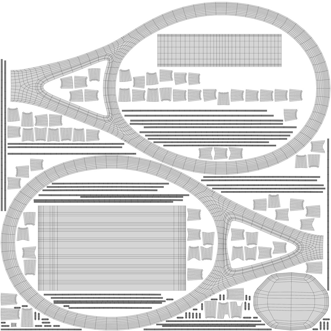 Racket Tennis 3D Model - TurboSquid 1580179