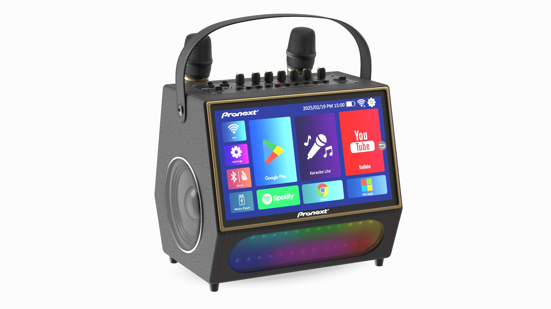 3D PRONEXT Karaoke Machine With 2 Microphones - TurboSquid 2381678