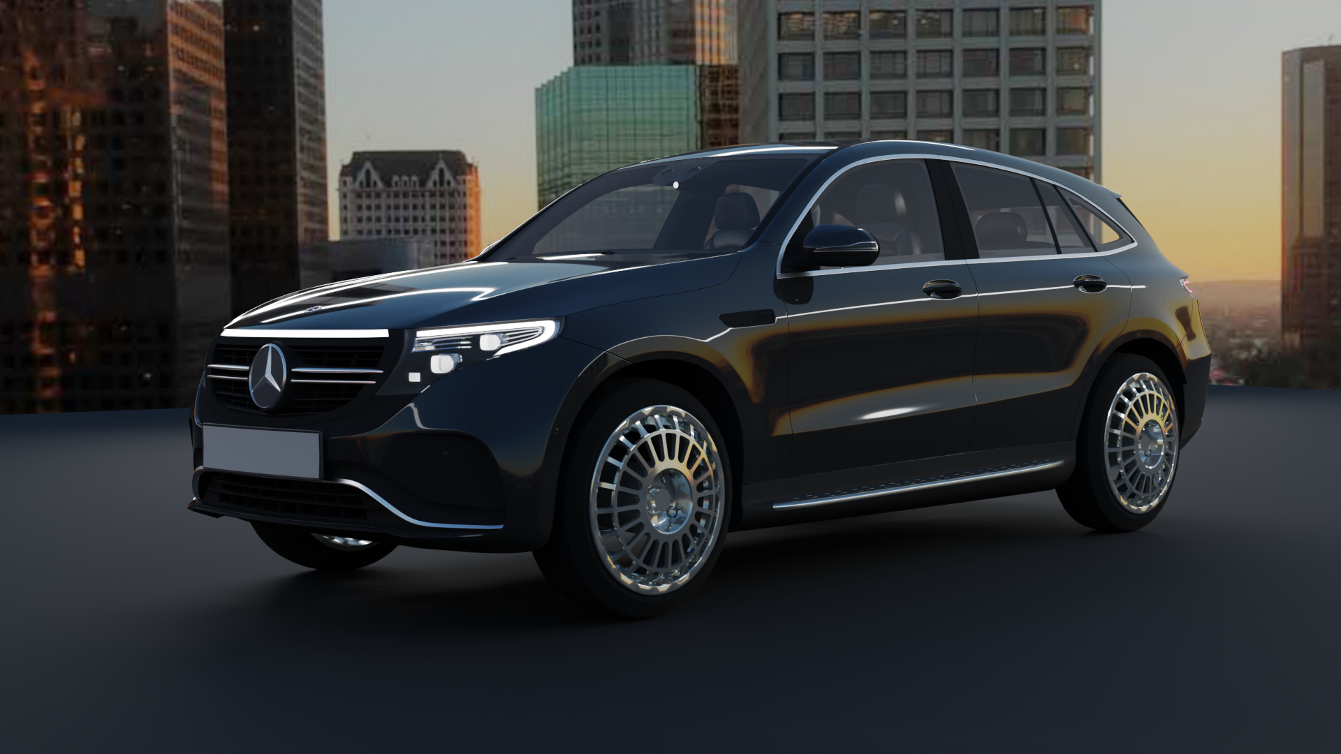 3D Mercedes-Benz EQC model - TurboSquid 2042171