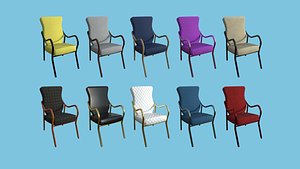 10 Armchair Collection - Furniture Interior Design model