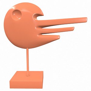 Abstract sculpture M076 3D model