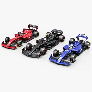 Formula 1 2 3 Season 2025 Race Cars Collection