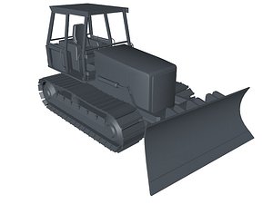 c4d bulldozer