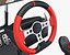 Generic Racing Simulator Cockpit with Triple Monitor A