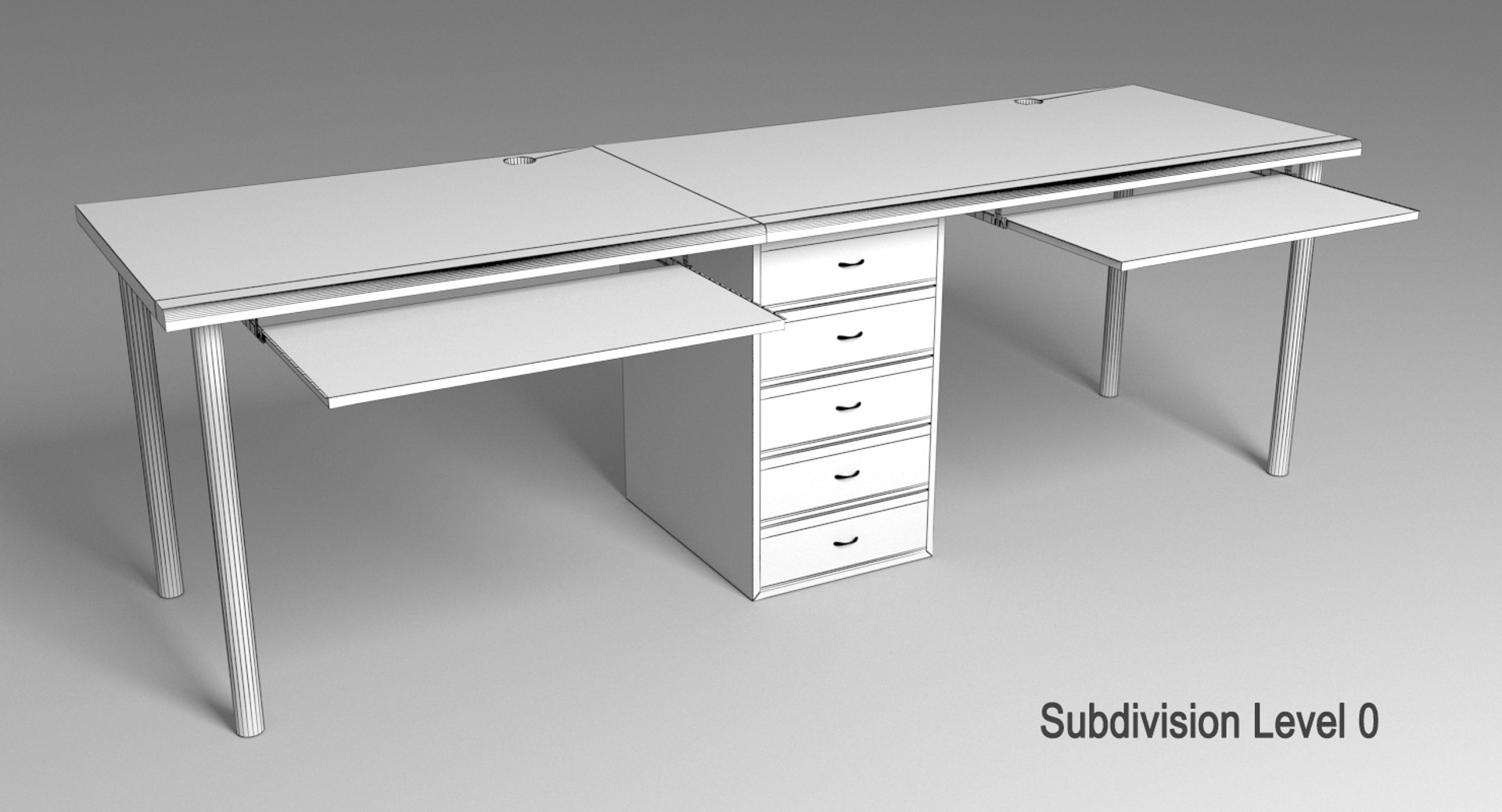 3D Model Table Computers - TurboSquid 1287278