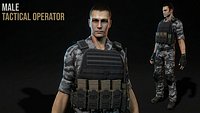 Male Tactical Operator