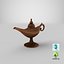 Aladdin Magic Lamp Vintage Copper
