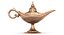 Aladdin Magic Lamp Vintage Copper