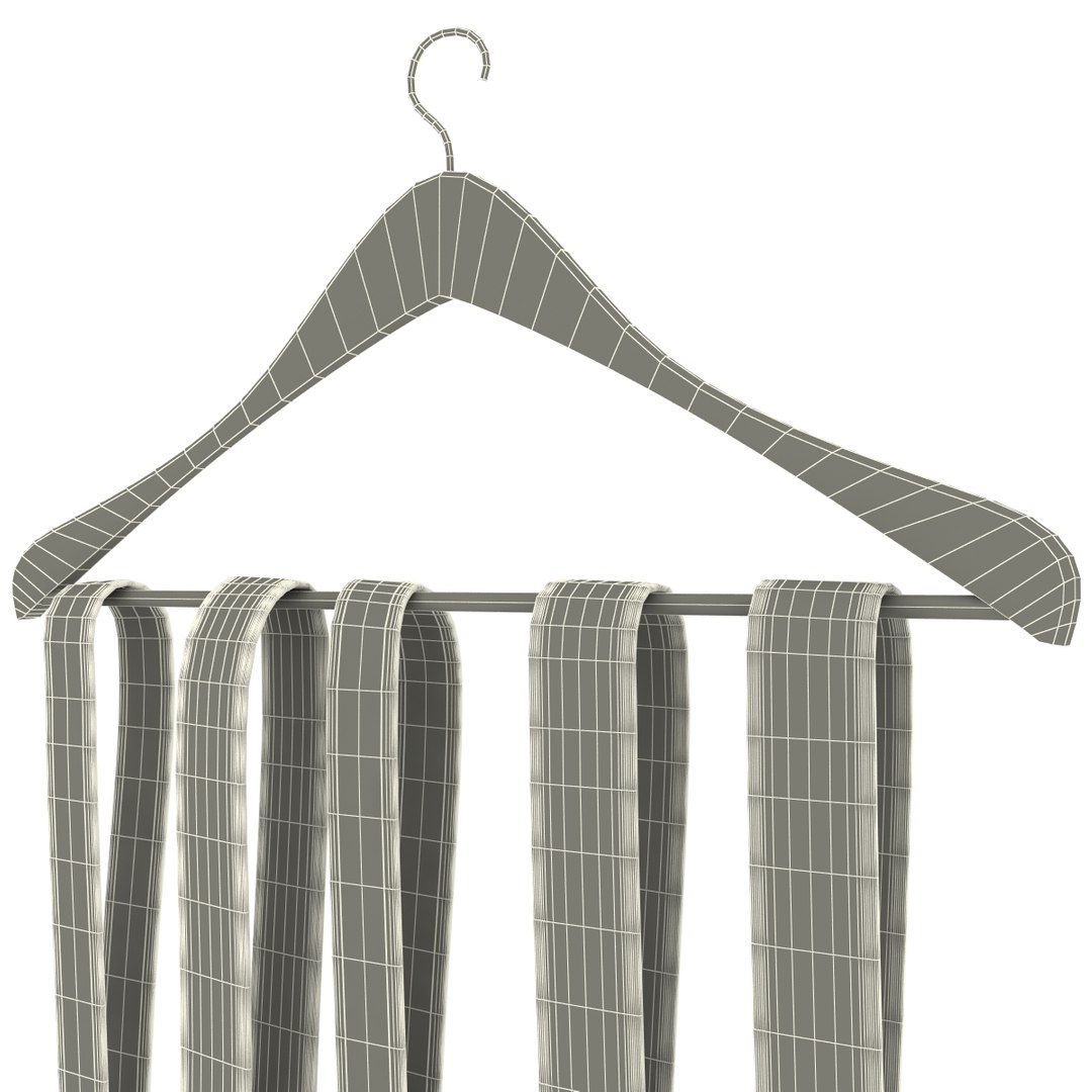 clothes hanger belts c4d