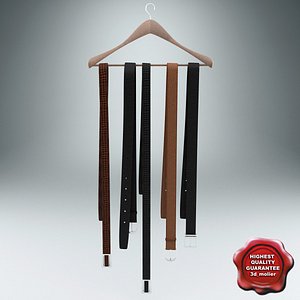 Clothes Hanger and Belts Collection