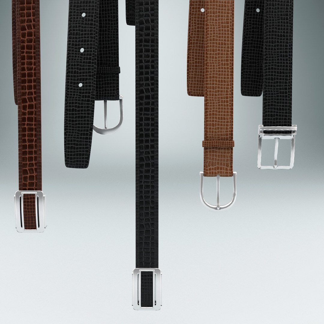 clothes hanger belts c4d