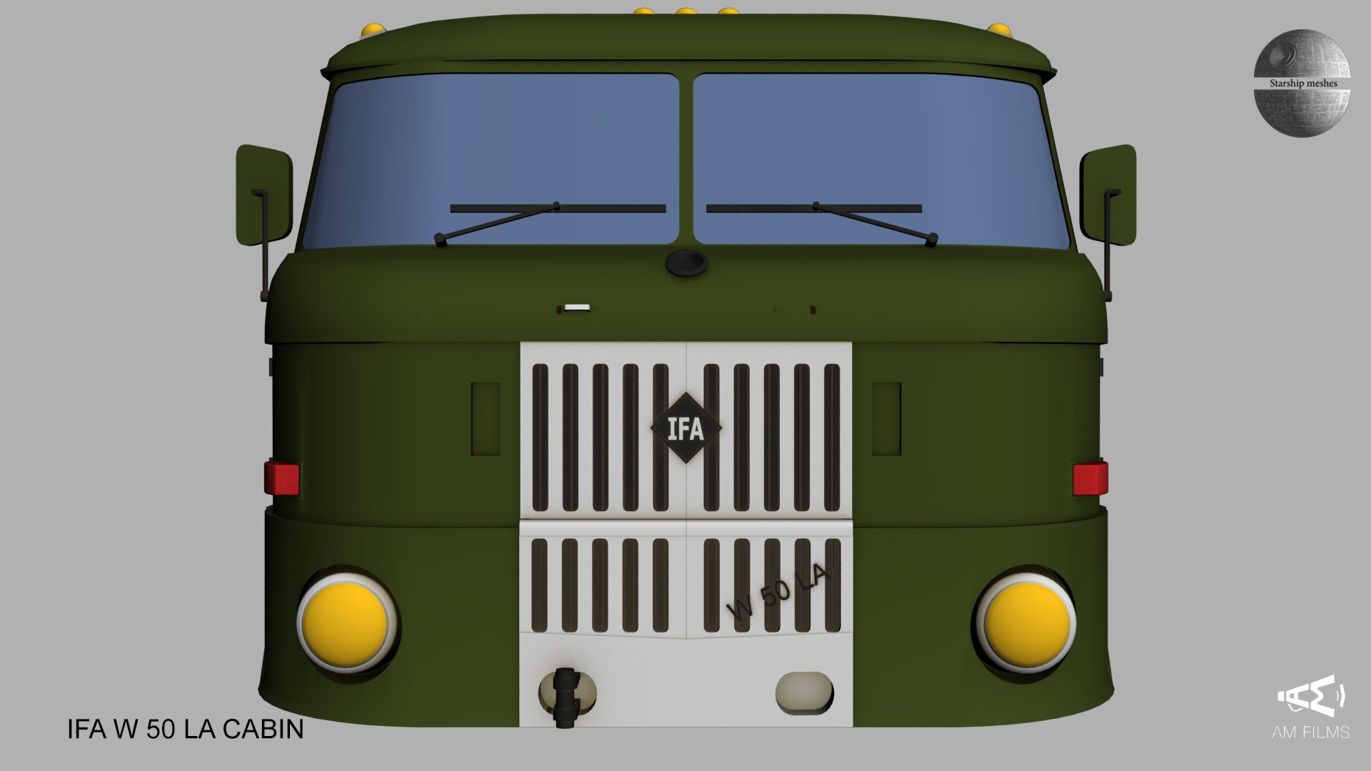 3D Model IFA Truck Cabin - TurboSquid 1771631