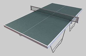 table tennis 3D model