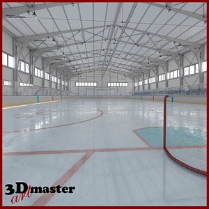 Ice Hockey Arena Interior