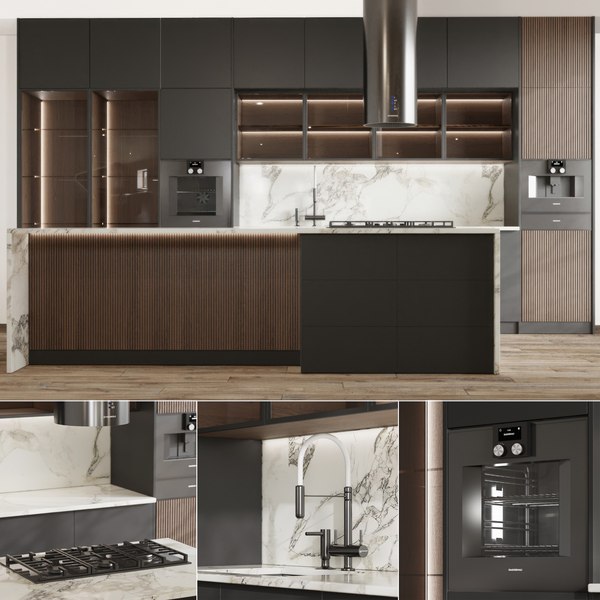 modelo 3d Kitchen 073 - TurboSquid 2081108