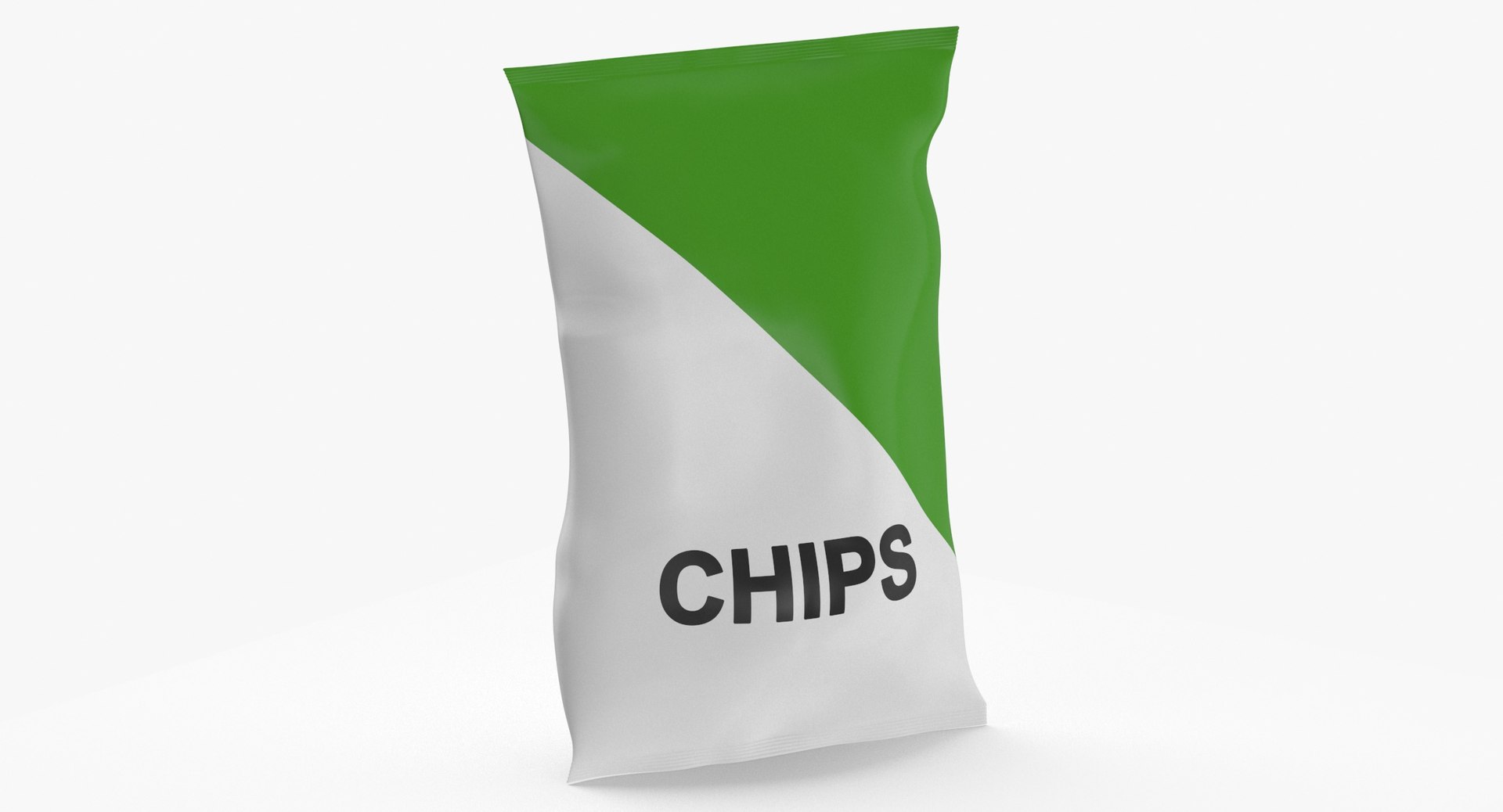 Bag of Chips 03 Blank and Generic Color Label 3D TurboSquid 1997305