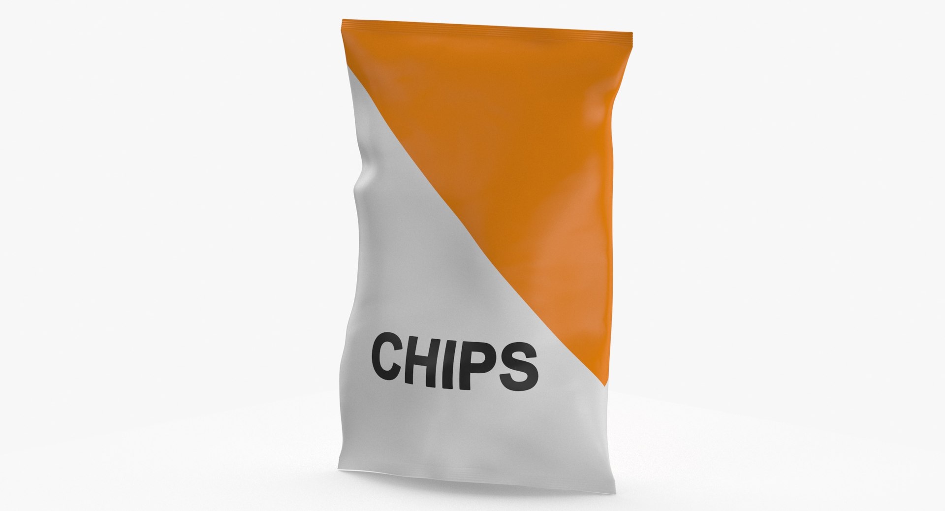 Bag of Chips 03 Blank and Generic Color Label 3D TurboSquid 1997305