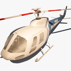 3ds max police helicopter
