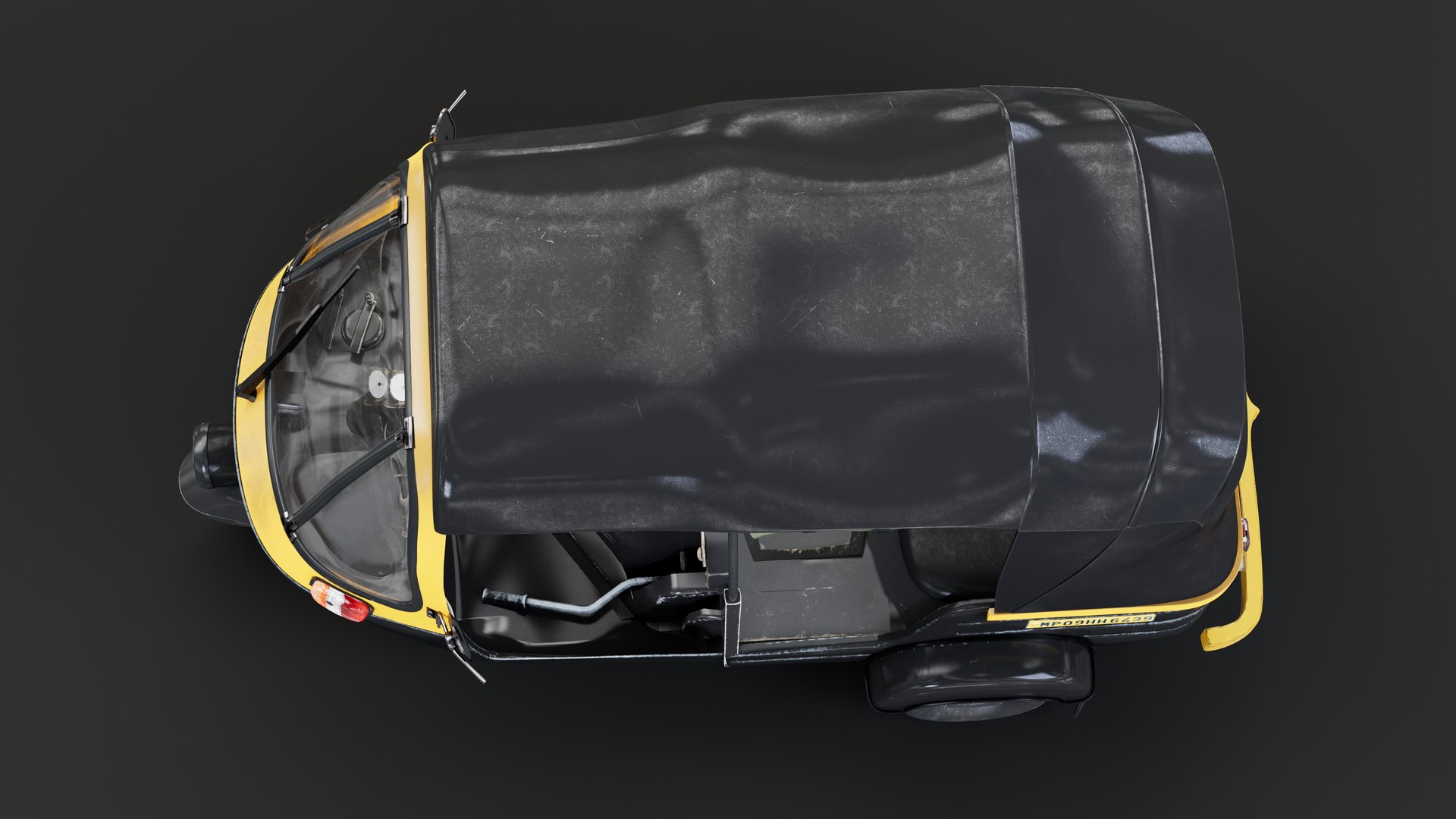 3D Model Auto Rickshaw - TurboSquid 2420591