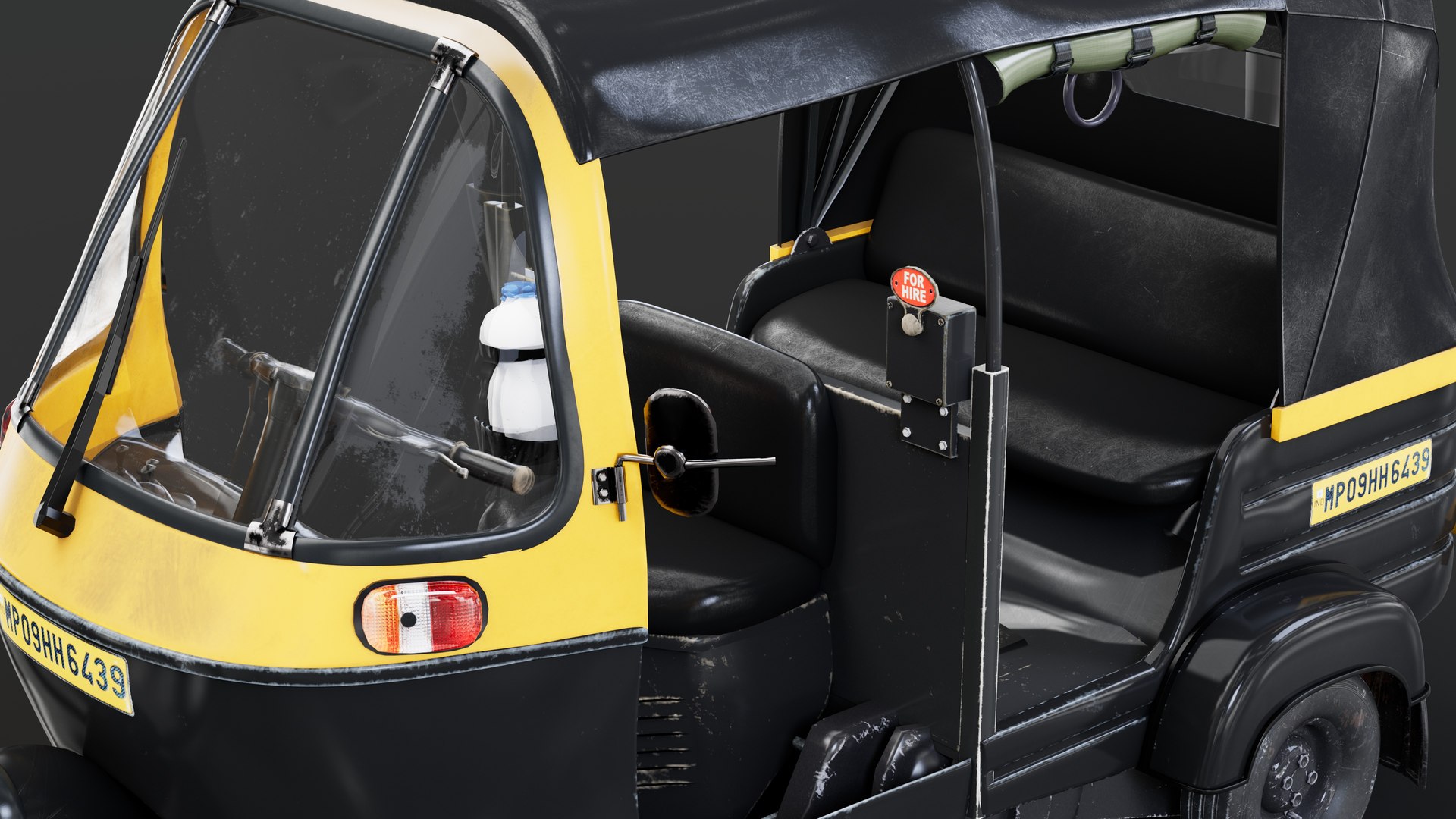 3D Model Auto Rickshaw - TurboSquid 2420591