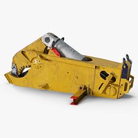 Underwater Hydraulic Shear Cutter Used Rigged