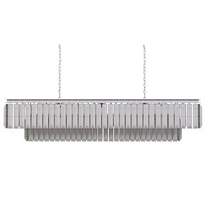 3D Leyland Tiered Rectangular Chandelier