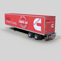Dry van trailer 48ft s07