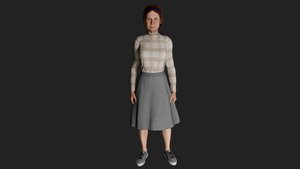 Woman looking older than her age